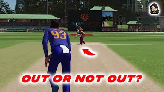 Out or Not Out? ft Bumrah - Cricket 22 #Shorts By Anmol Juneja