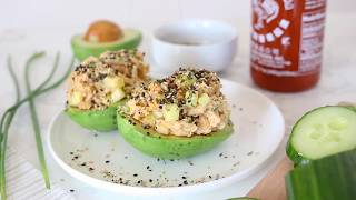 California Spicy Crab Stuffed Avocado