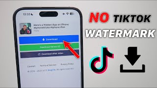 How To Download TikTok Video WithoutWatermark (New EASY Method)