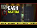 Fivem | Cash as an Items in Inventory | QBCore Development Tutorials | #fivem #fivemrp #qbcore