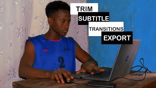 How I edit my videos with Filmora | Wondershare Filmora tutorial | Titus A.b | Cameroonian YouTuber.