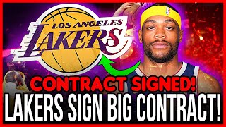 NBA SUPERSTAR JOINS LAKERS! LAKERS CONFIRM NOW! TODAY'S LAKERS NEWS