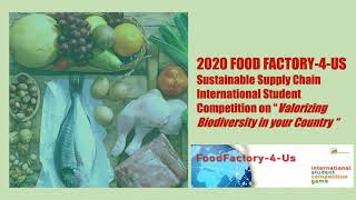 FoodFactory-4-Us 2020 - Valorizing Biodiversity in your Country