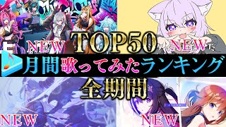 【ALLTIME全期間/月間TOP50】12月ホロライブ歌ってみた月間ランキング 50 most viewed cover song this MONTH【2024年12月】【hololive】