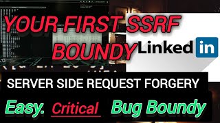 #ssrf  Your First Critical Bug Bounty! SSRF Hunting Made Easy