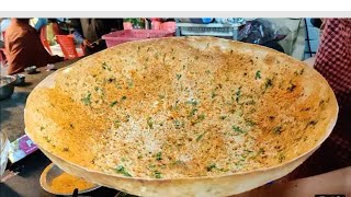 Indian street food famous RUMALI KHAKHRA😋😋