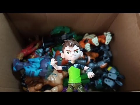 Bonecos De Ben 10 Na Caixa Youtube