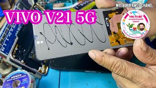 VIVO V21 5g แกะเปลี่ยนจอแบบละเอียด ทำตามได้แน่นอน