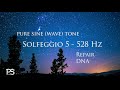 all 9 solfeggio frequencies pure sine wave tone 10 minute quick reset