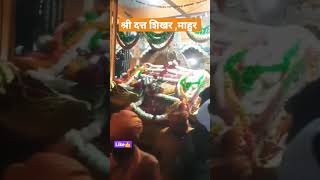 दत्त गुरू पालखी दत्तशिखर माहुर #shorts #dattaguru  #palkhi2022 #mahur #ytshorts #मराठी #viralshorts