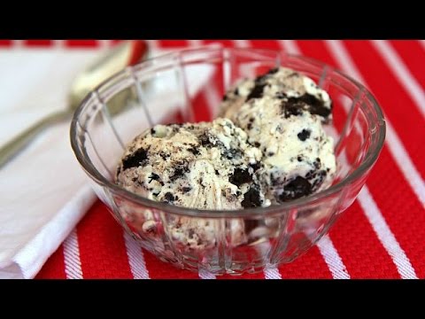NO COOK! Cookies and Cream Ice Cream - All Natural - No Ice Cream Maker NO COOK! Cookies and Cream Ice Cream - All Natural - No Ice Cream Maker