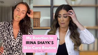 Irina Shayk Skincare Routine Reaction 💕 Dr Nina Bal Celebrity Reaction Irina Shayk