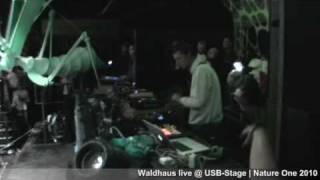 Waldhaus (live) at Nature One 2010 USB-Stage 31.07.2010