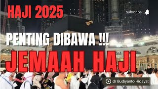 HAJI 2025 || BARANG BAWAAN JEMAAH HAJI PERJALANAN IBADAH HAJI