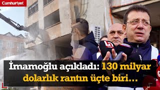 Ekrem İmamoğlu Avcılar'da açıkladı: 130 milyar dolarlık rantın üçte biri dönüşüme harcansaydı...