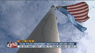 Tulsa crisis negotiator help defuse serious situations, save lives