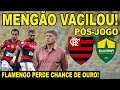 FLAMENGO VACILA E PERDE CHANCE DE OURO NO MARACANÃ! PÓS-JOGO EMPATE SEM GOL CONTRA O CUIABÁ