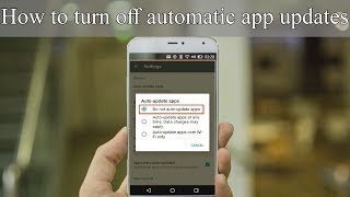 How To Turn Off Automatic Apps Updates on Redmi Note 5