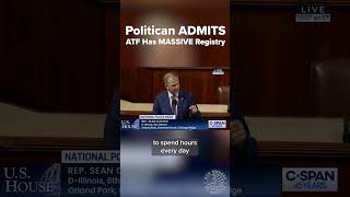 Congressman Admits To Atf Registry