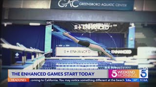 The Enhanced Games start today