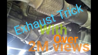 small exhaust bypass (turbo whistle) Isuzu Panther 4JA1