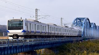 E531系0番台(K462) 仙台ワンマン改造出場 阿武隈川橋梁にて