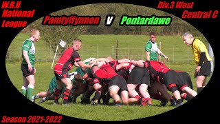 Pantyffynnon R.F.C v Pontardawe R.F.C 2021-2022