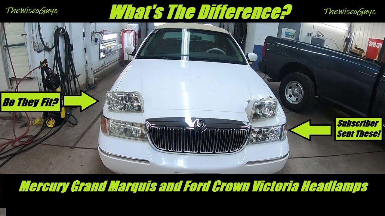 The Difference Between Mercury Grand Marquis And Ford Crown Victoria ...