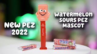 I got the new Sours Watermelon PEZ Mascot