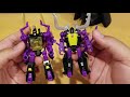 transformers insecticons kickback bombshell u0026 shrapnel 2018 toy reviews