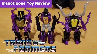 Transformers Insecticons: Kickback, Bombshell \u0026 Shrapnel 2018 Toy Reviews!