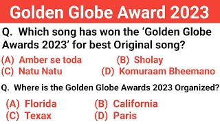 Golden Globe Award 2023 || Film Awards 2023 || Awards and Honors || Current affairs 2023