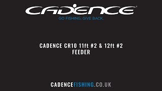 Cadence Fishing CR10 11ft and 12ft #2 Feeder Rods