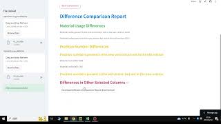 BOM Comparison Tool: Streamlined Analysis with Streamlit - A Demo!