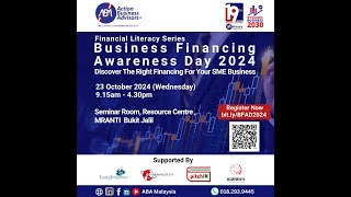 BUSINESS FINANCING AWARENESS DAY 2024 (BFAD2024) v3