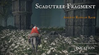 幽影樹碎片取得路線-高架橋的小塔「勞弗古遺跡」Scadutree Fragment location「Ancient Ruins of Rauh」：ELDEN RING DLC｜艾爾登法環