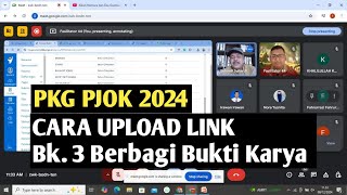 Cara Berbagi Link Bukti Karya tugas PKG PJOK BK.3 Berbagi Bukti Karya