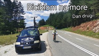 Biciklom na more / dan drugi  Čačak-Bistrica, 136km  4K