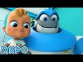 Arpoo | ARPO The Robot | Robot Cartoons for Kids | Moonbug Kids