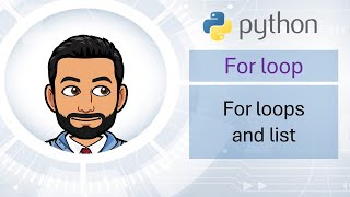 How to use a for loop to loop through a list in python @MyComputerScienceTeacher - Lesson 13 python