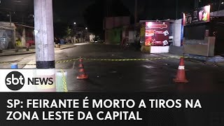 SP: feirante é morto a tiros na Zona Leste da capital | #SBTNewsnaTV (02/05/23)