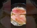 This is how to cook Tilapia fish in a frying pan. 🐠