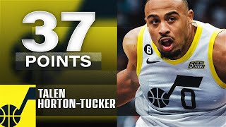 Talen Horton-Tucker score SEASON-HIGH 37 Points In Jazz W! | March 11, 2023