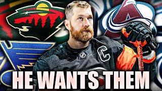 Claude Giroux WANTS Avalanche, Wild, Blues (Philadelphia Flyers Trade Rumours, NHL News Today 2022)