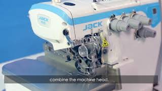 JK-E4 Overlock e Interlock Direct Drive | JACK