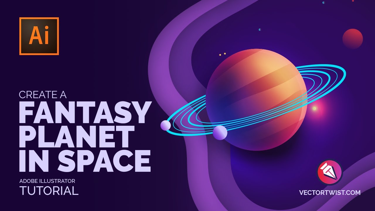 How To Draw Planets In Illustrator