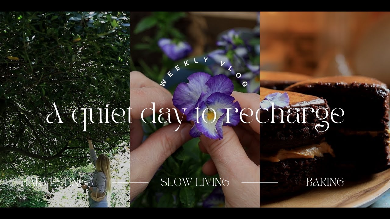 A Day To Recharge Calming Slow Living Vlog Youtube