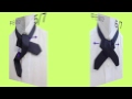 蝶ネクタイの結び方2.平行結び スライド版 2.parallel bow knot slide version how to tie a bowtie