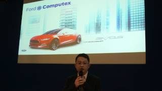 (Ford @ Computex 2012 體驗會福特六合行銷處處長介紹EVOS概念車造車理念)