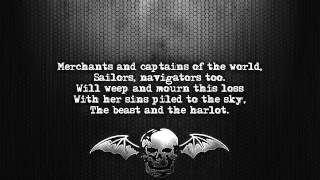 Avenged Sevenfold - Beast And The Harlot [Lyrics on screen] [ HD]